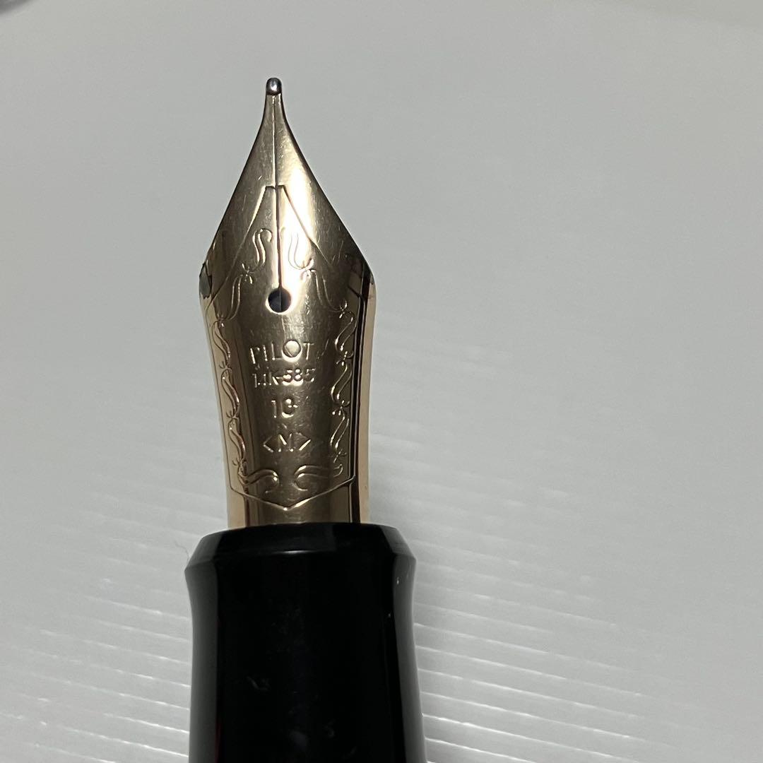 【美品】PILOT カスタムアートクラフト　カエデ　インク付