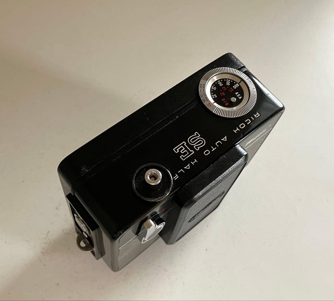 RICOH AUTO HALF SE オートハーフ　レアブラック　シルバーリング