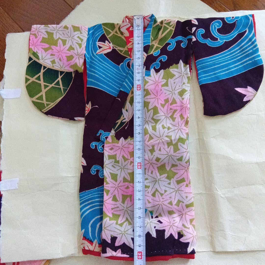 ミニチュア着物ハンドメイド4点セット