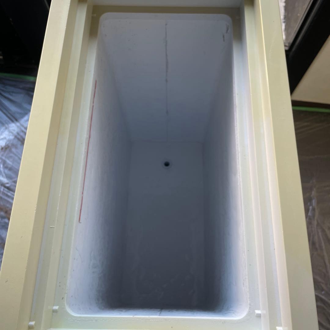 テンポスオリジナル 業務用冷凍ストッカー スライドタイプ 45L ホワイト