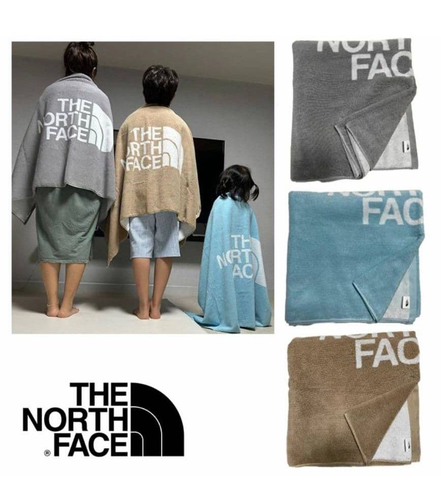 新品 THE NORTH FACE ロゴタオル 2枚セット 韓国限定 大判