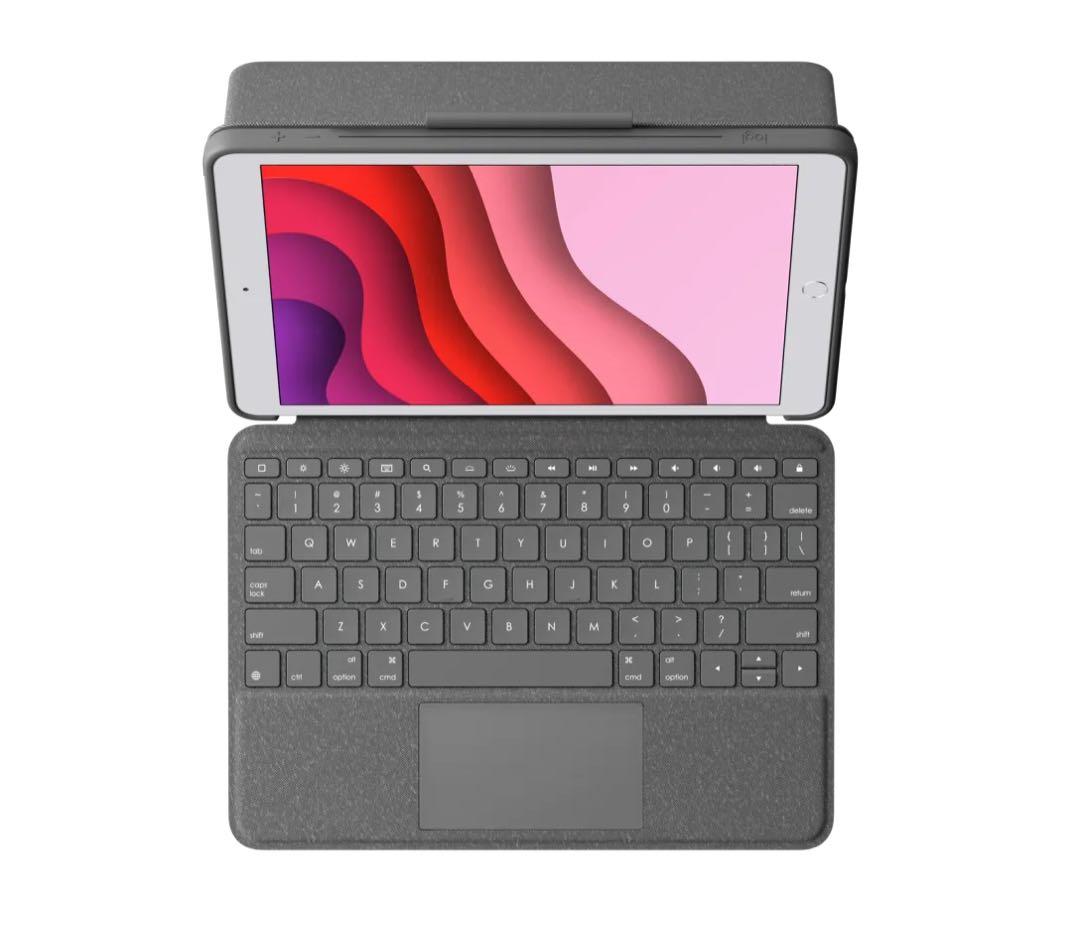 ロジクール純正 iPad トラックパッド付き キーボードケース