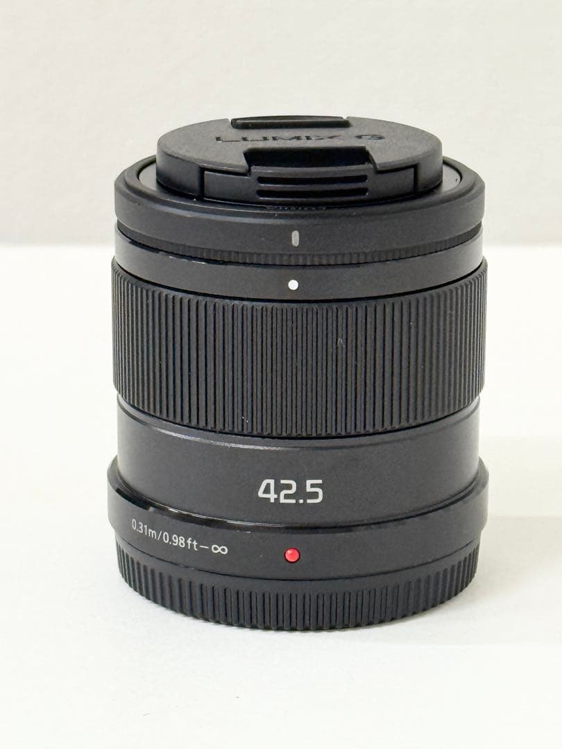 【1回のみ使用】LUMIX G 42.5mm F1.7 H-HS043 ブラック