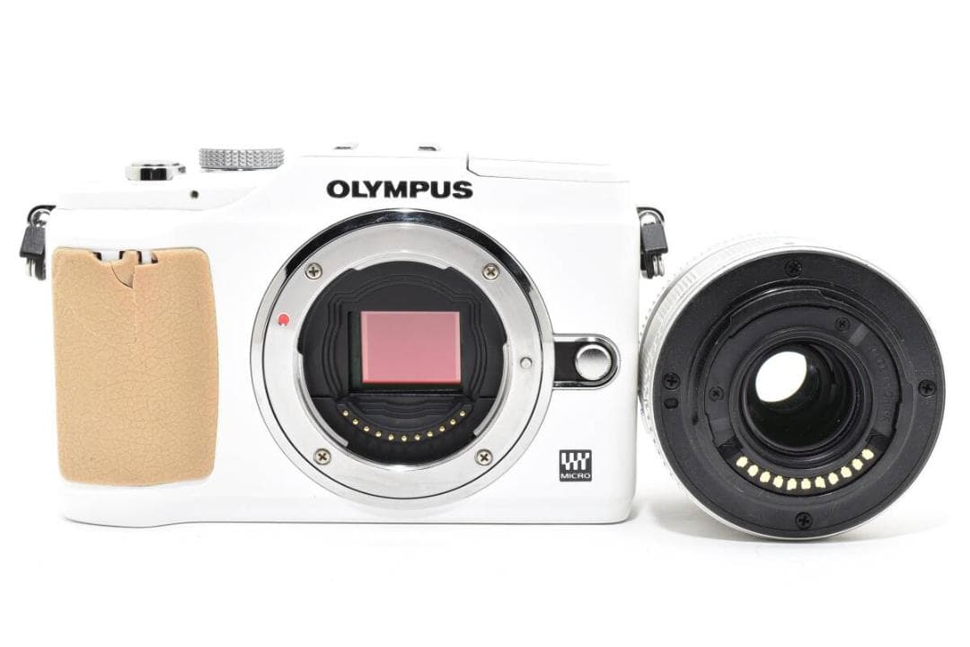 【実用品】OLYMPUS PEN E-PL2 ミラーレス レンズセット