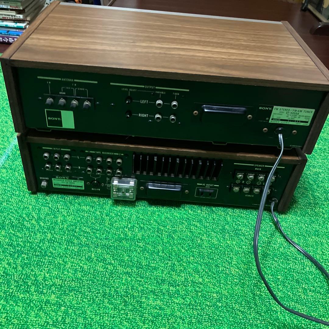 SONY ソニー　TA-1055A ST-1055A アンプ　チューナー　セット