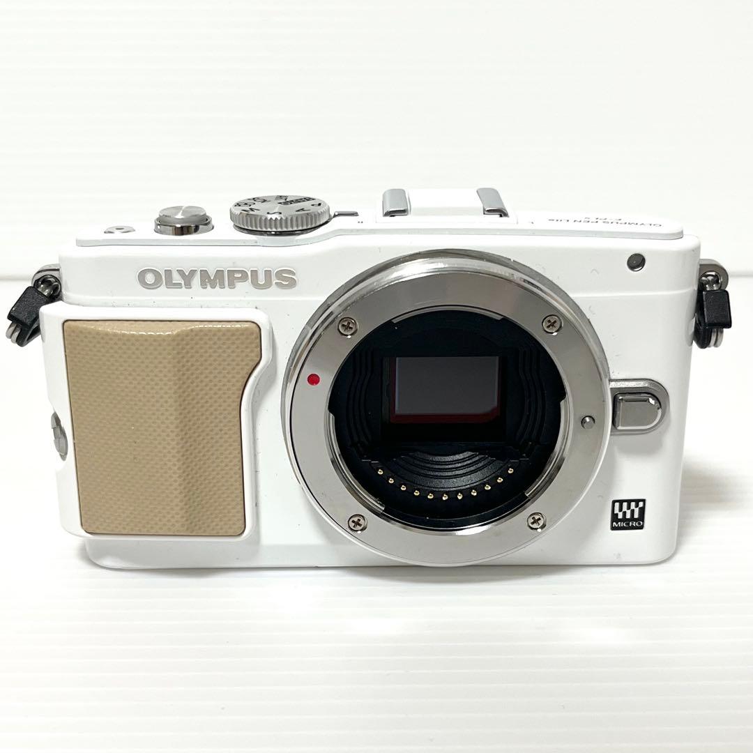 【美品】ショット数2322回 E-PL5 ダブルズームキット OLYMPUS