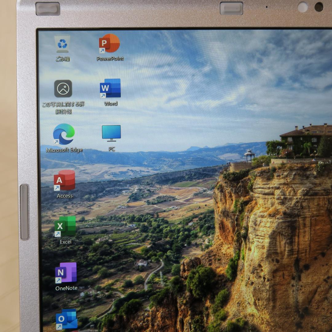 レッツノート SZ6／i5-第7世代／累積1720時間／Office 2024