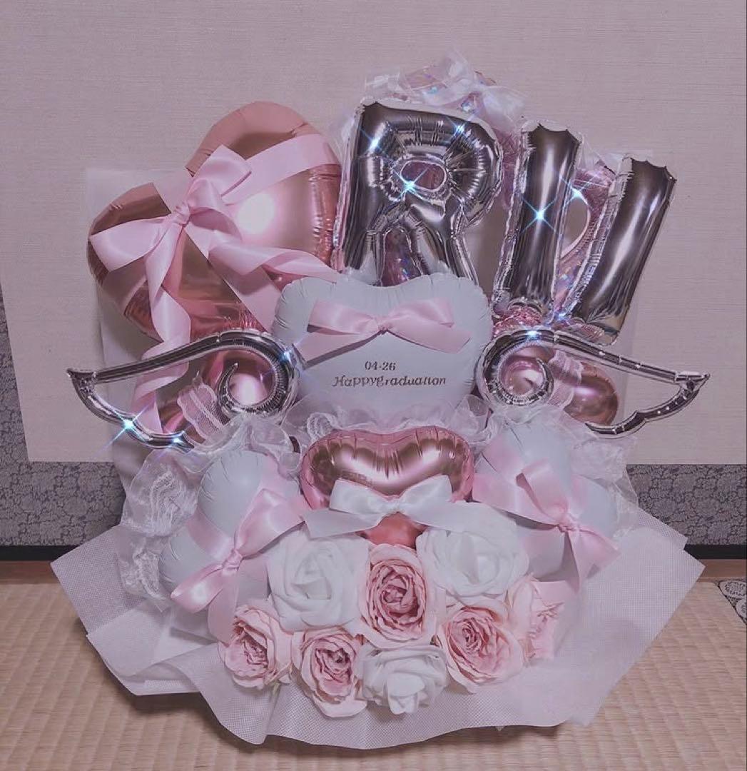バルーンアレンジ バルーンブーケ　生誕祭　推し　フラスタ　卓フラ　花束　誕生