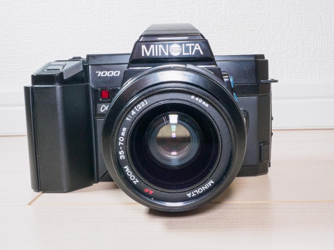 極美品 完動品 MINOLTA α7000 キットレンズ付 グリップ対策済