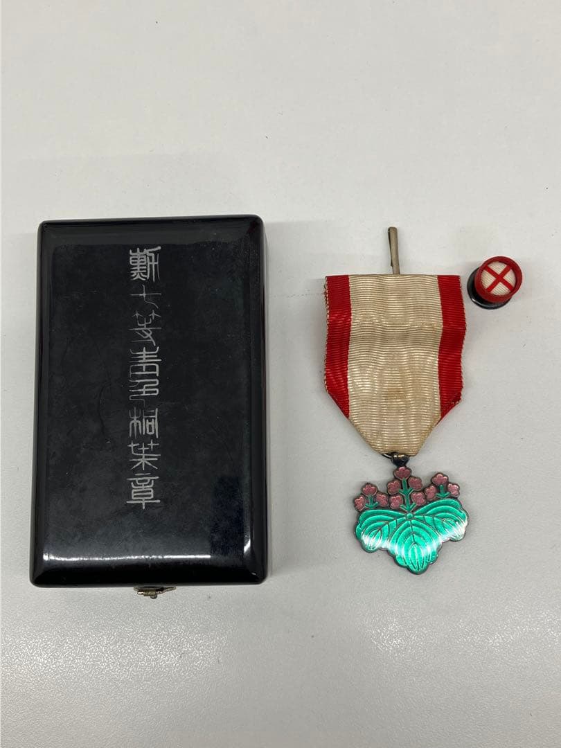 勲七等青色桐葉章 TO.2162