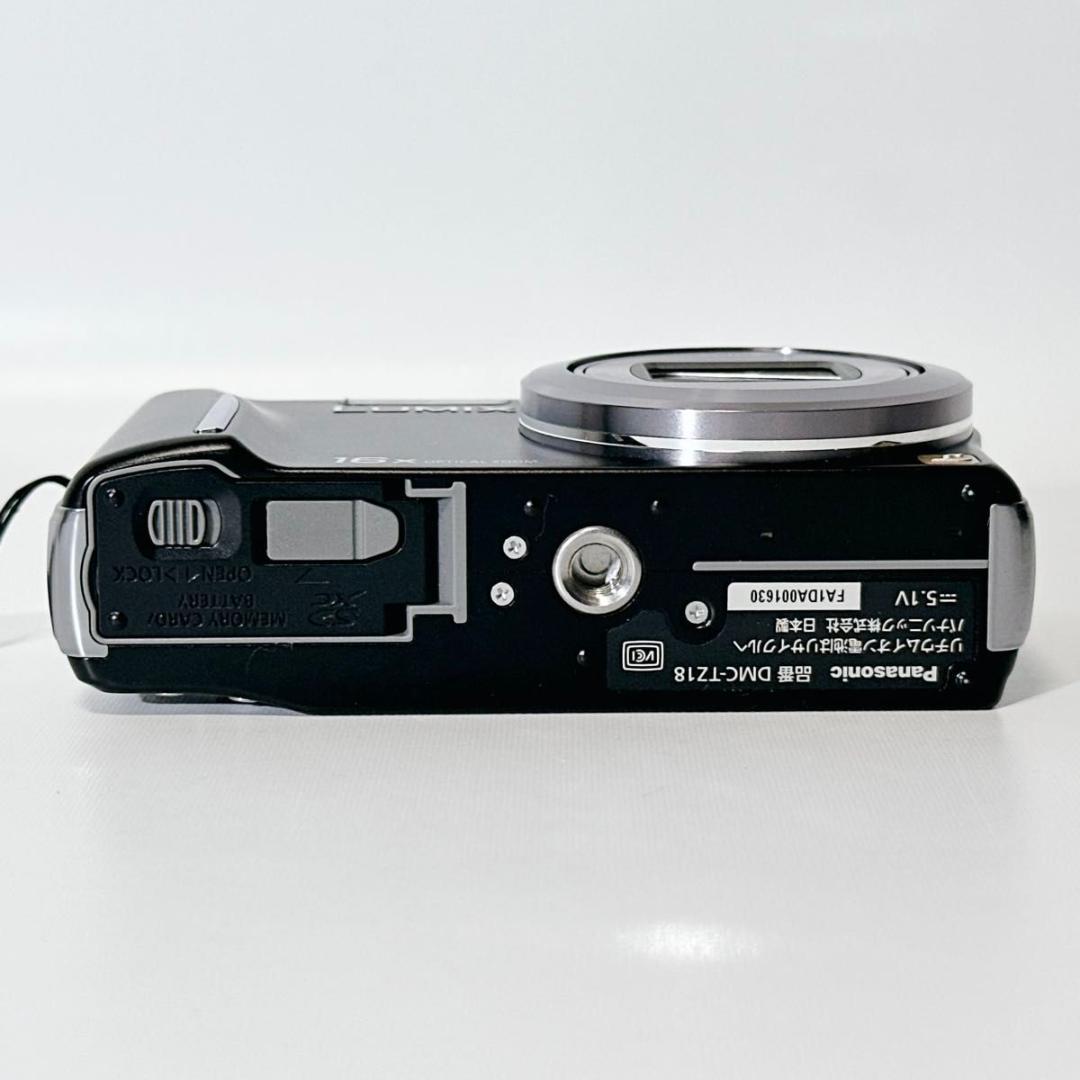 Panasonic LUMIX DMC-TZ18 ブラック 黒 美品 ケース付
