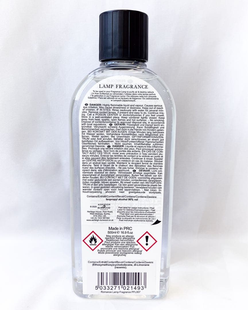 新品未使用 アシュレイ＆バーウッド オイル 【500ml 】 ロマンス