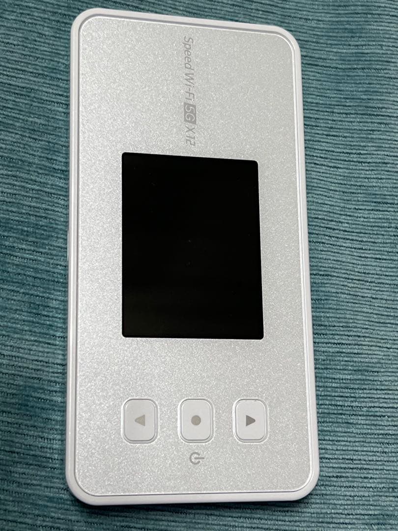 Speed Wi-Fi 5G X12 ホワイト（本体のみ）