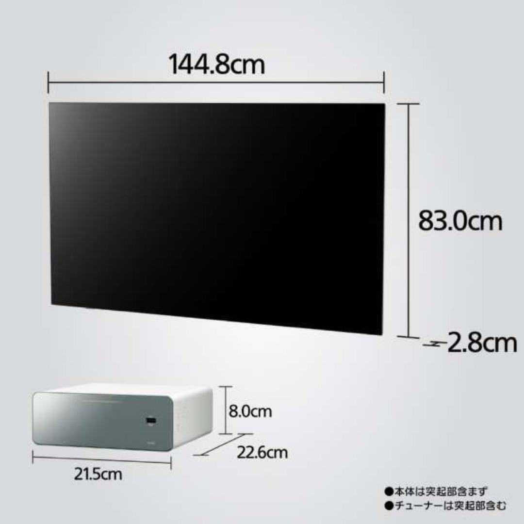 Panasonic TH-65LW2 HDD内蔵