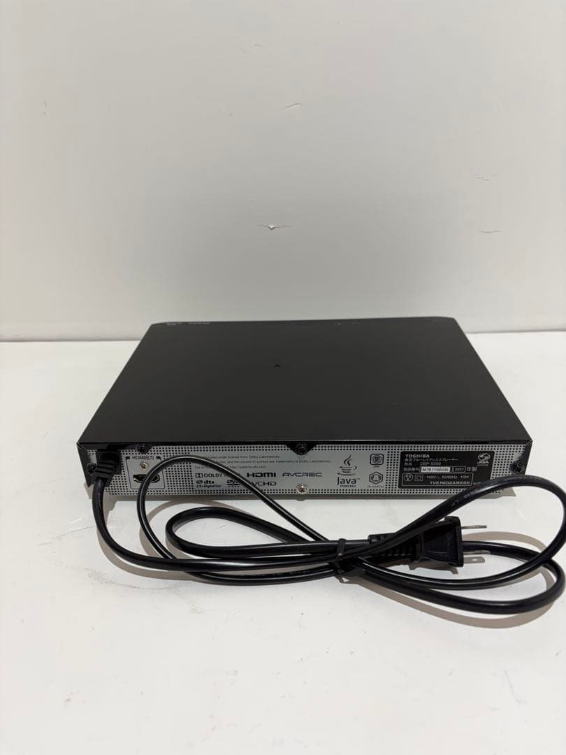 TOSHIBA(東芝)REGZAブルーレイプレーヤーDBP-S500