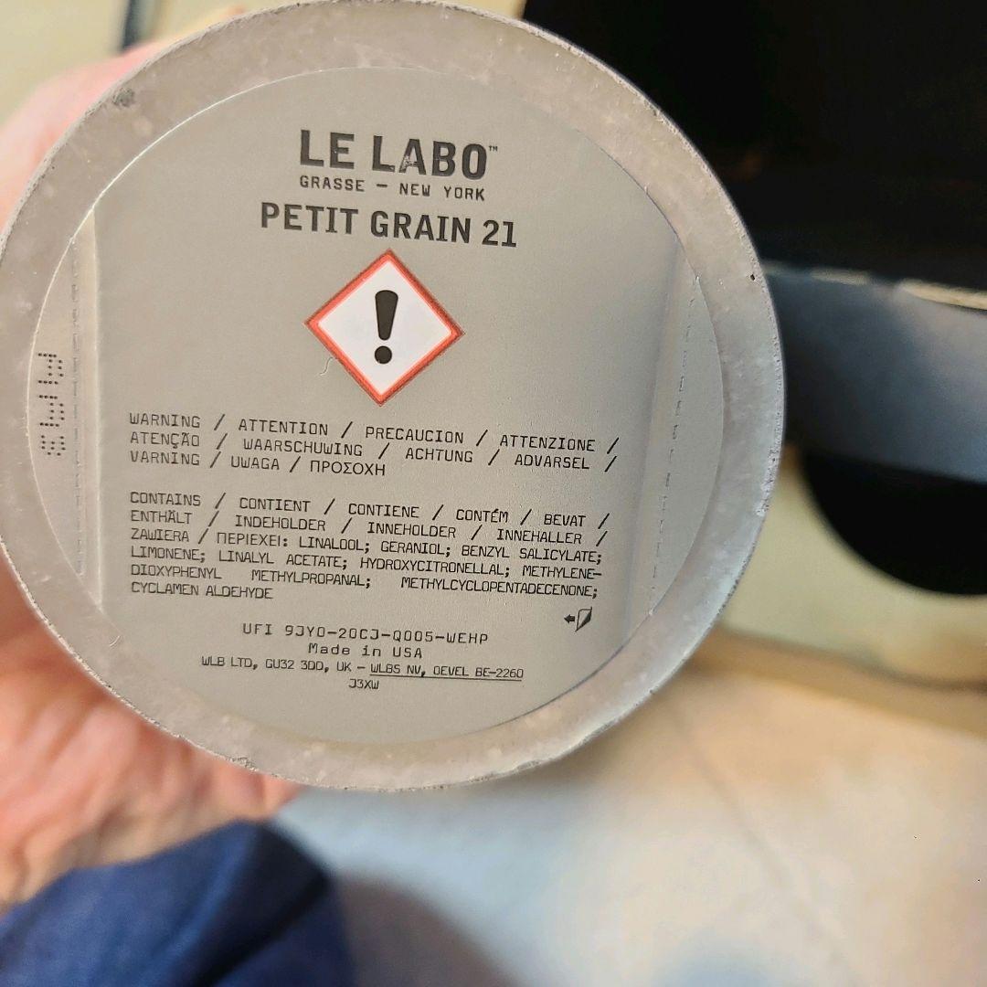 LE LABO 　　PETIT GRAIN 21 アロマキャンドル 127g
