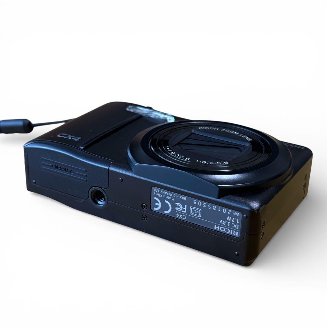 【美品】RICOH CX4 コンパクトデジタルカメラ 動作確認済 付属品あり