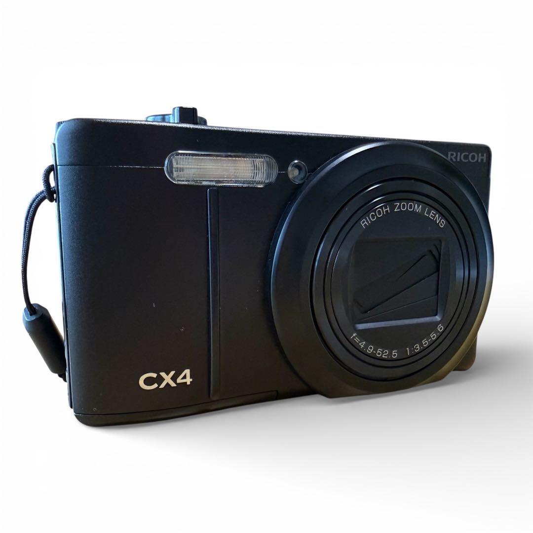 【美品】RICOH CX4 コンパクトデジタルカメラ 動作確認済 付属品あり