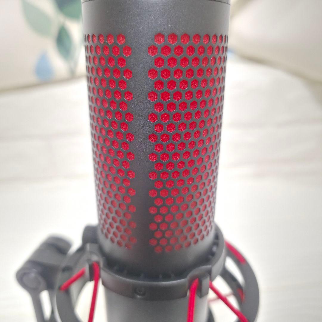 446】HyperX QuadCast スタンドアロンマイク HX-MICQC