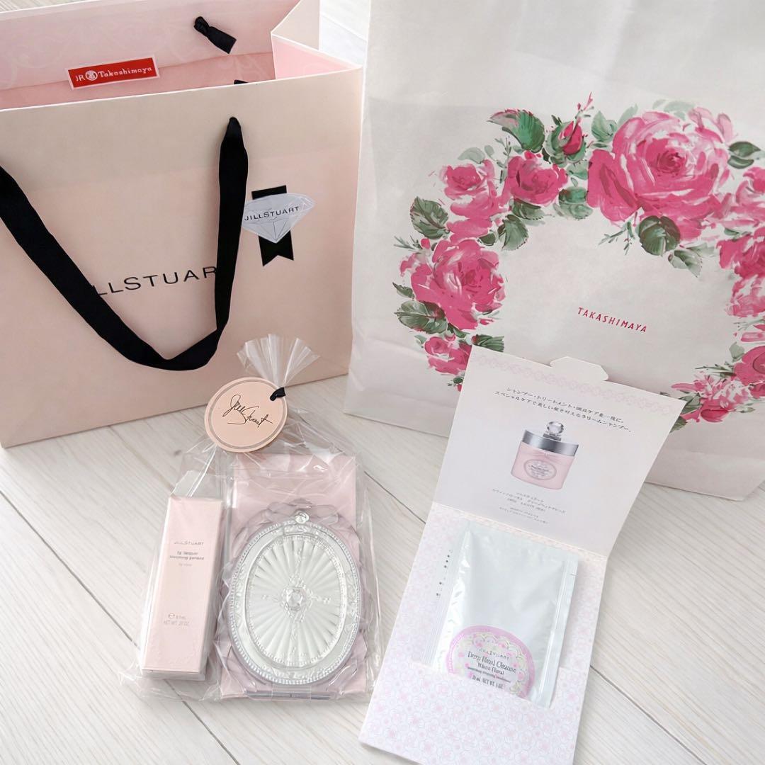 JILL STUART コンパクトミラー ＋リップラッカー＋サンプル&おまけ付き