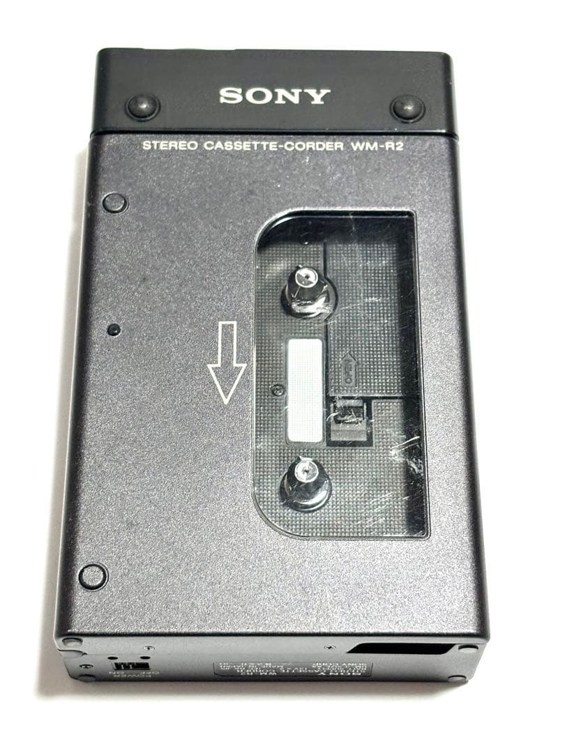 SONY カセットレコーダー WM-R2 ジャンク品　黒