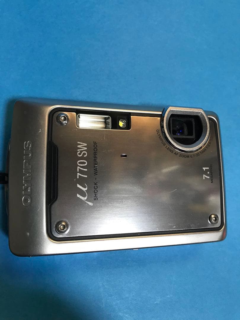 【完動品・美品】OLYMPUS μ 770 SW 防水 デジタルカメラ
