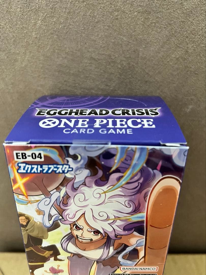 ワンピースカード　エッグヘッドクライシス　BOX テープ付き　箱のまま発送