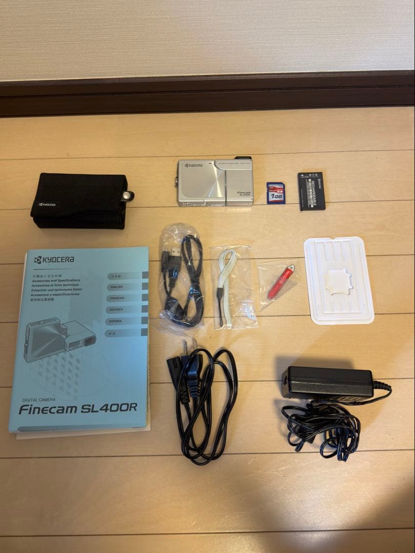 【動作確認済み】KYOCERA Finecam SL400R デジタルカメラ