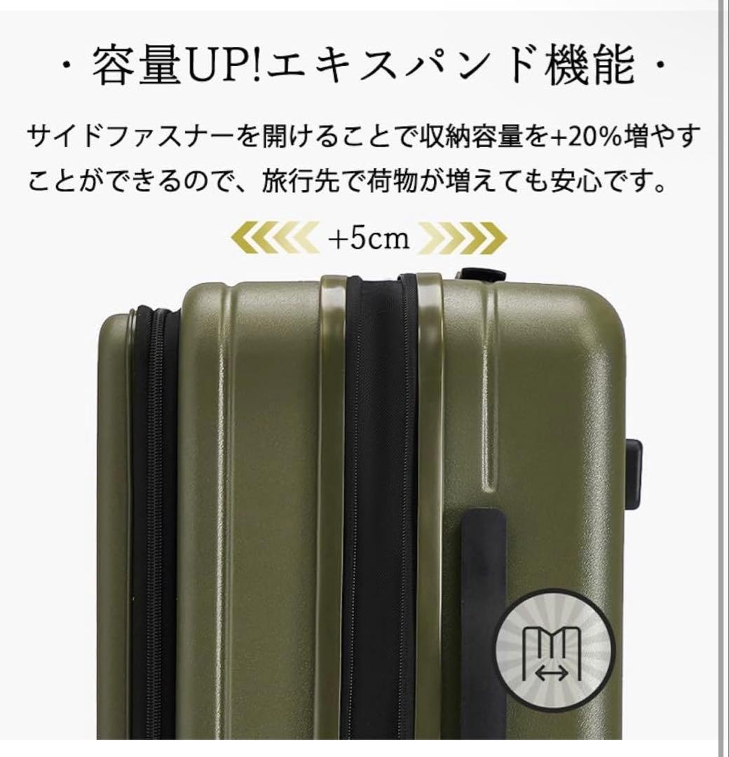 スーツケース 片開き a 機内持ち込みサイズ キャリーケース フロントオープン