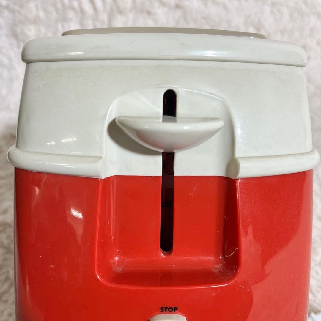 美品　Volkswagen ミニバスト ースター レッド　ワーゲン　動作確認済み