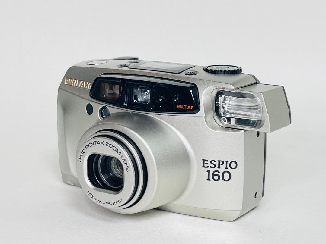 【美品】PENTAX ESPIO 160 シルバー ペンタックス フィルムカメラ