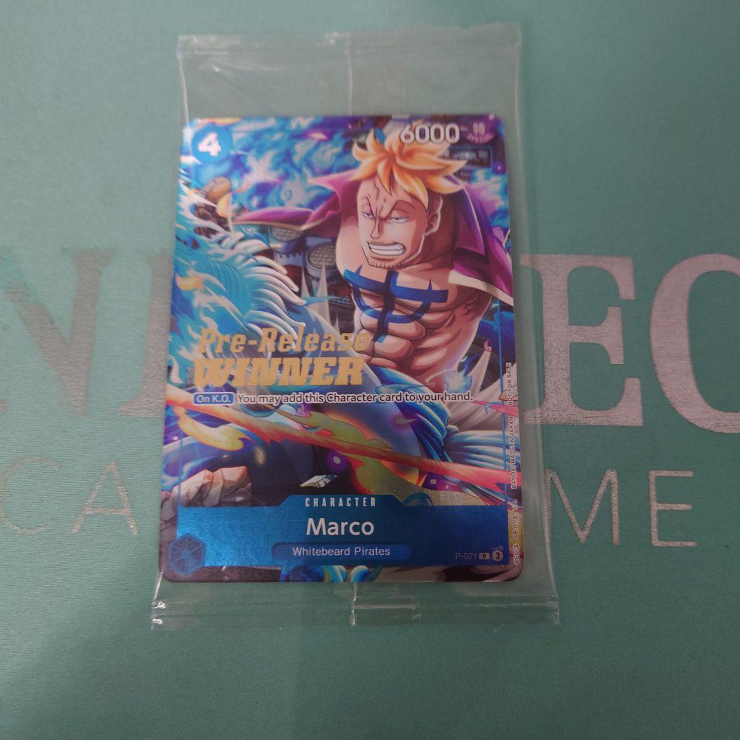 ONE PIECE カードゲーム Pre-Release Winner 海外