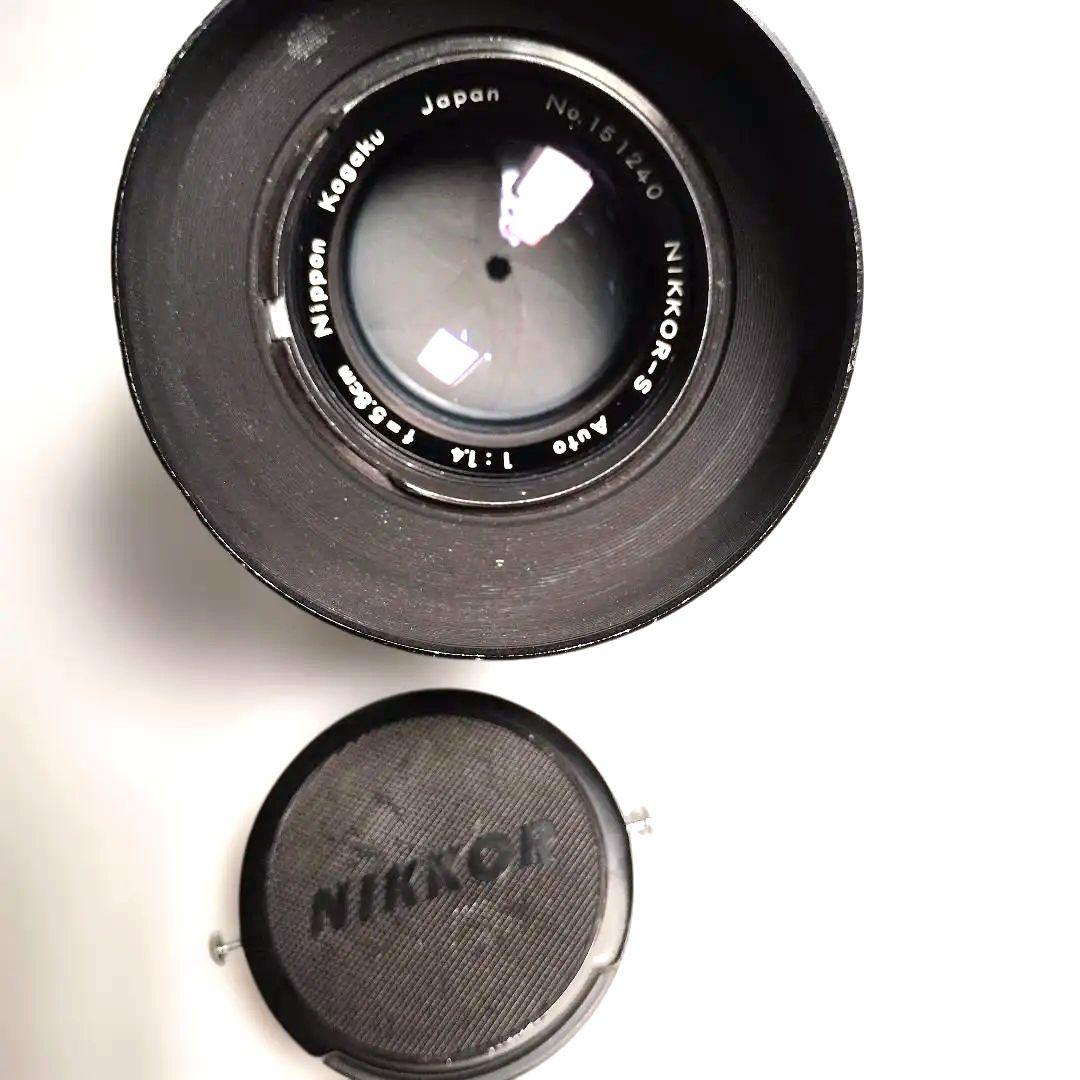 NIKON FE 5.8㎝F1.4 35㎜F1.4 フィルム撮影しております。