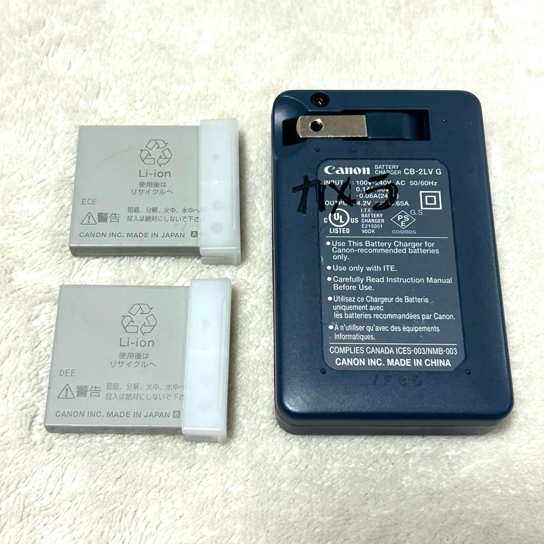 【極美品 動作確認済】Canon PowerShot TX1 元箱付 付属品多数
