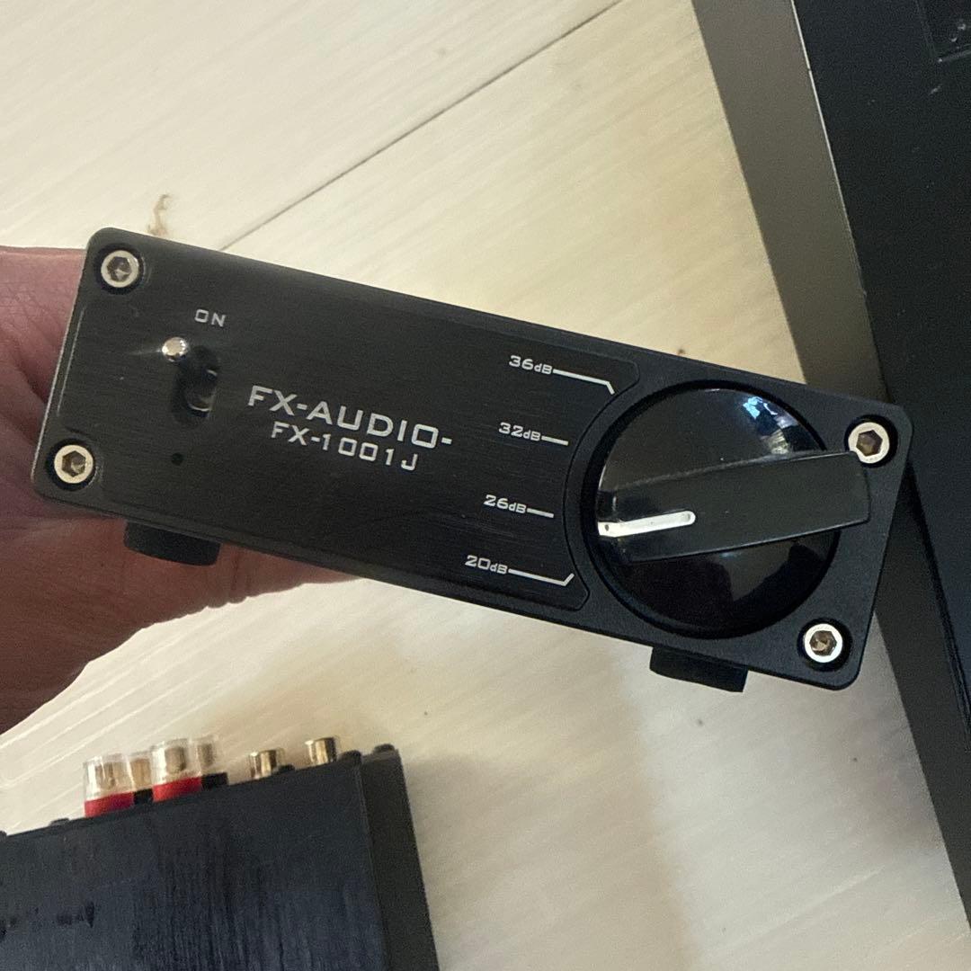 FX-AUDIO FX-1001JX2 デュアルパワーアンプ 2個