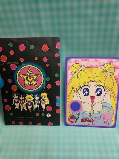 セーラームーンR 硬質プロマイド　激レア紙袋入り当時物