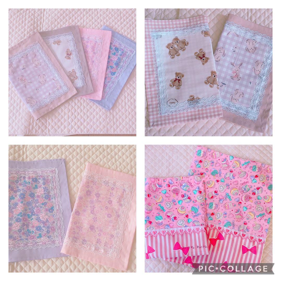 ハンドメイド 入園入学グッズ レッスンバッグ シューズ袋 お着替え袋など