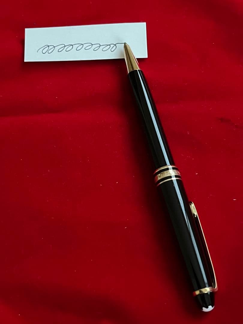 Montblancモンブランボールペンマイスターシュテュック164ゴールド‼️