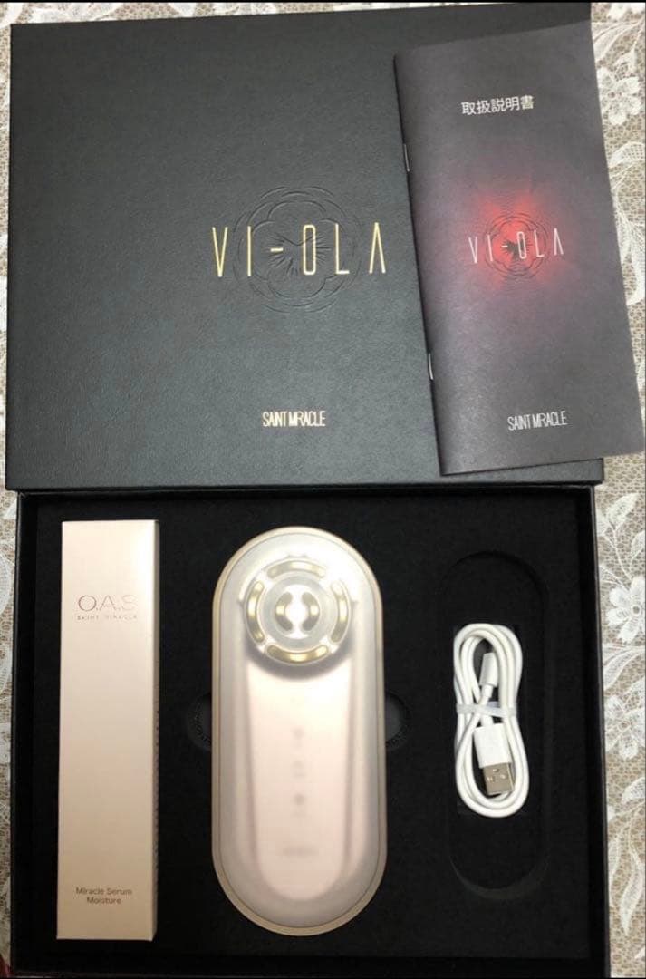13万 新品 ヴィオーラ VI-OLA 美顔器ワイドインバーター コラーゲン生成