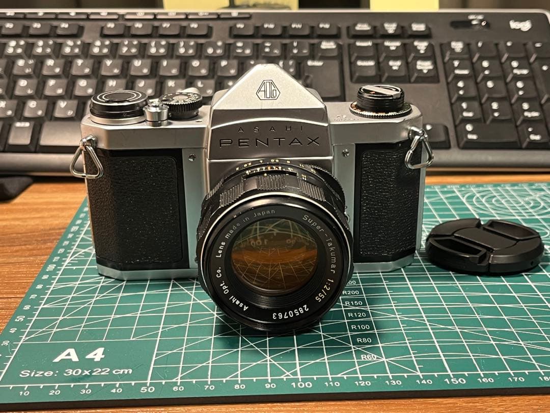 【分解整備・清掃済み完動品】PENTAX S2一眼レフカメラ及び標準レンズ