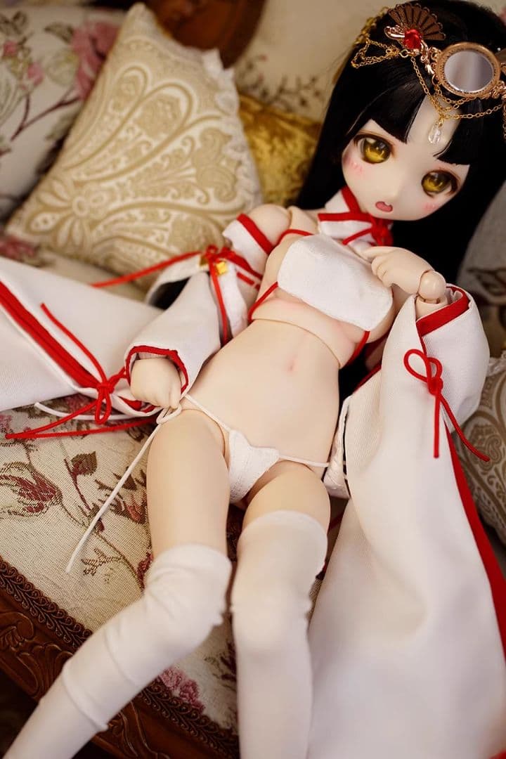 AX509 BJD 1/3 ドール 衣装 人形服 巫女服　ハンドメイド