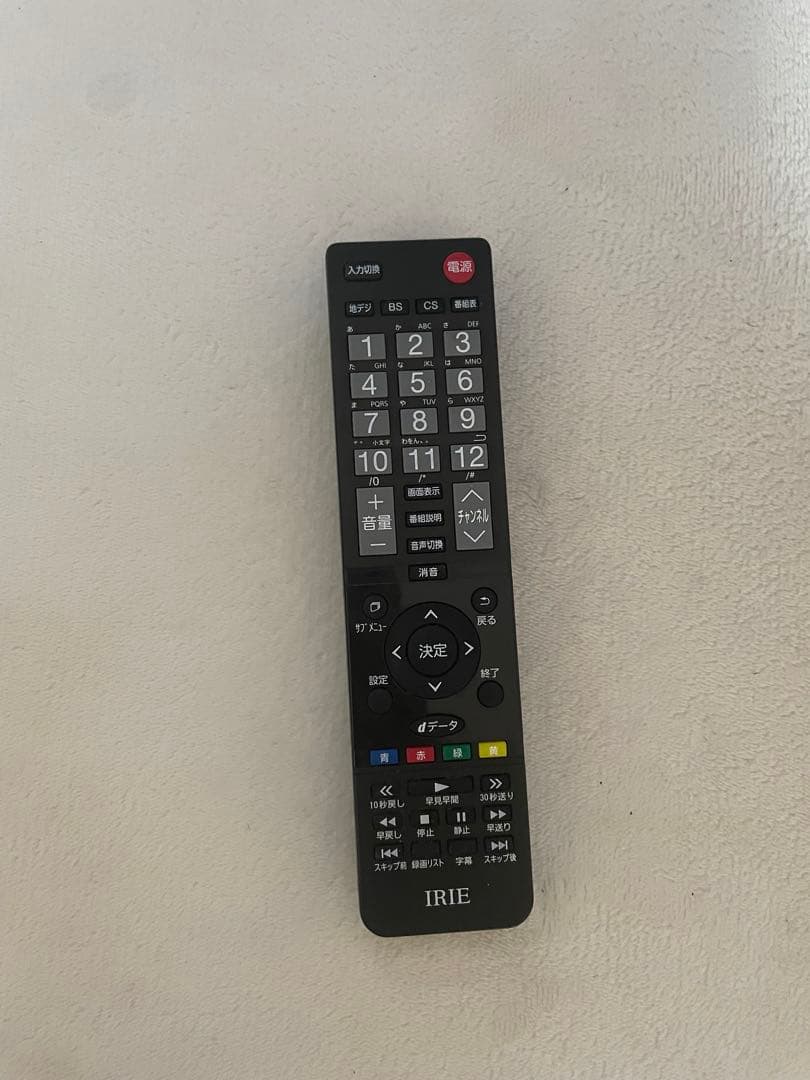 液晶テレビ IRIE FFF-TV2K40WBK2 40V型