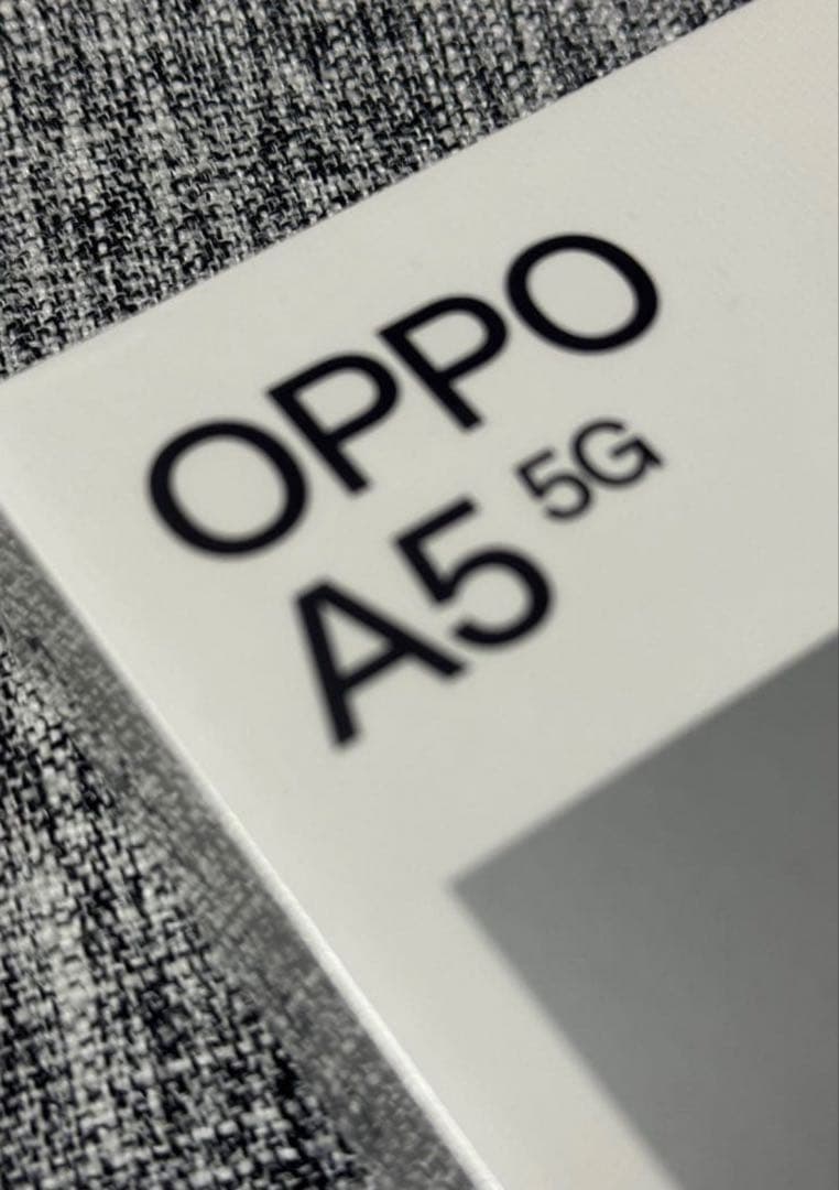 【新品未開封】OPPO A5 5G OPG06 グリーン128GB SIMフリー