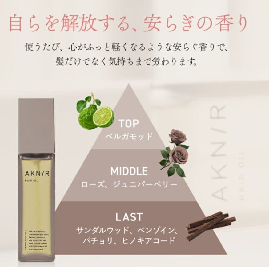 新品 AKNIR アクニー シャンプー トリートメント ヘアオイル 3点セット