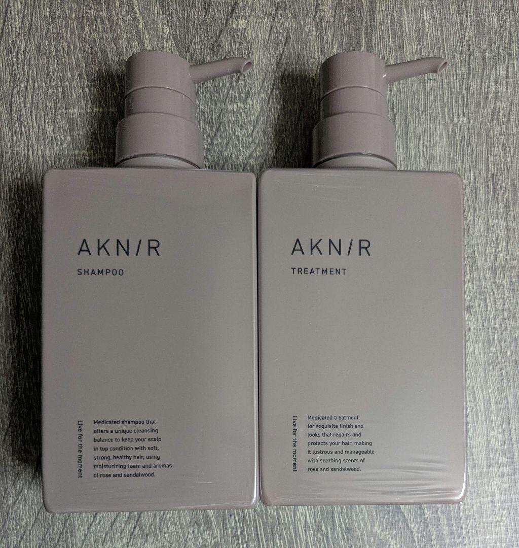 新品 AKNIR アクニー シャンプー トリートメント ヘアオイル 3点セット