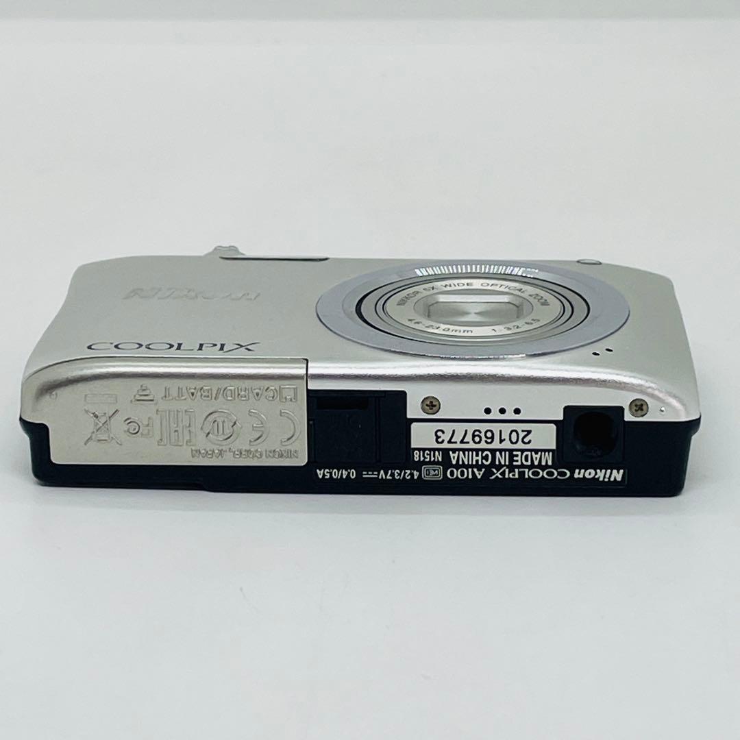 Nikon コンパクトデジタルカメラ　 COOLPIX A100 シルバー