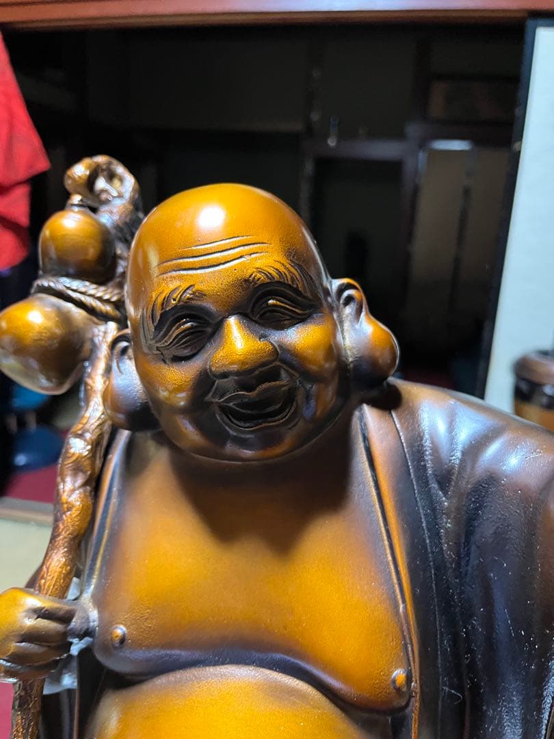 笑顔の仏像 約30cm