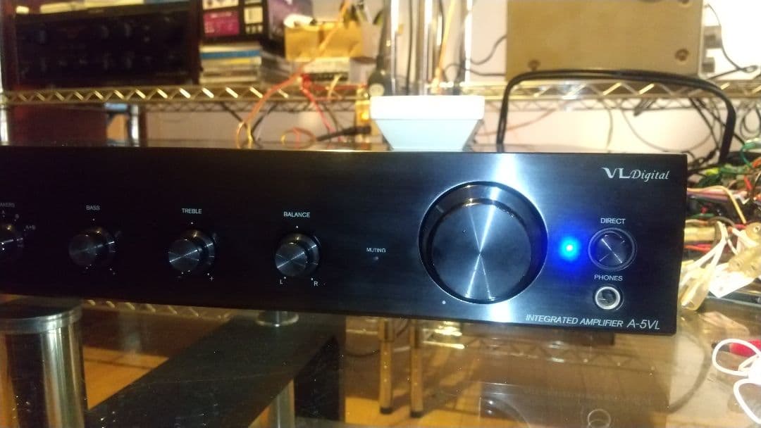 ONKYO A-5VL 限定ブラックカラー VLデジタルアンプ メンテナンス済み