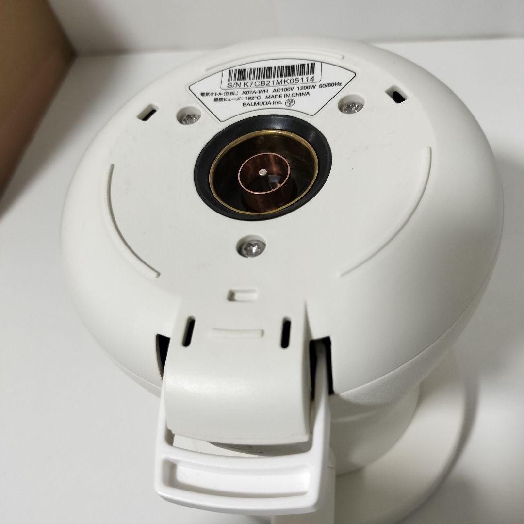 【動作確認済】BALMUDA 　電気ケトル　KO7A-WH 1220 ◎