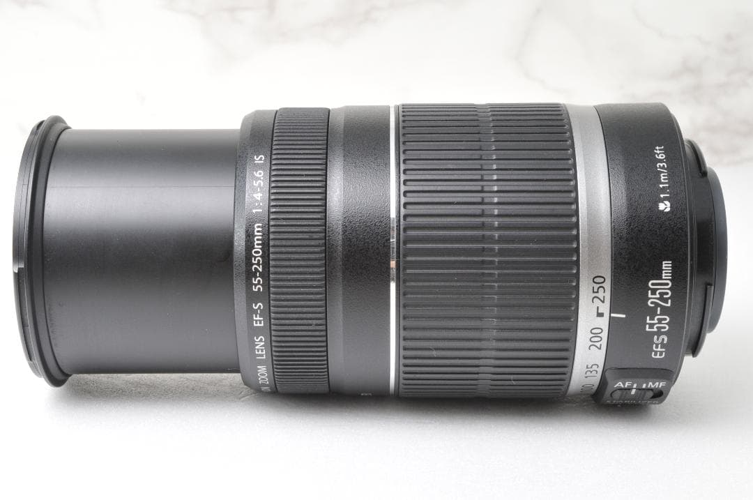 美品 Canon EF-S 55-250mm IS❣️手ぶれ補正 望遠レンズ